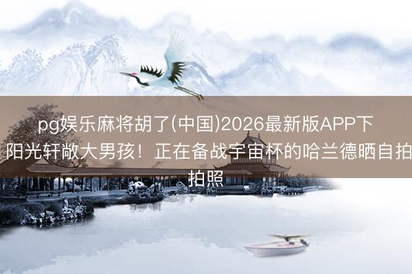 pg娱乐麻将胡了(中国)2026最新版APP下载 阳光轩敞大男孩！正在备战宇宙杯的哈兰德晒自拍照